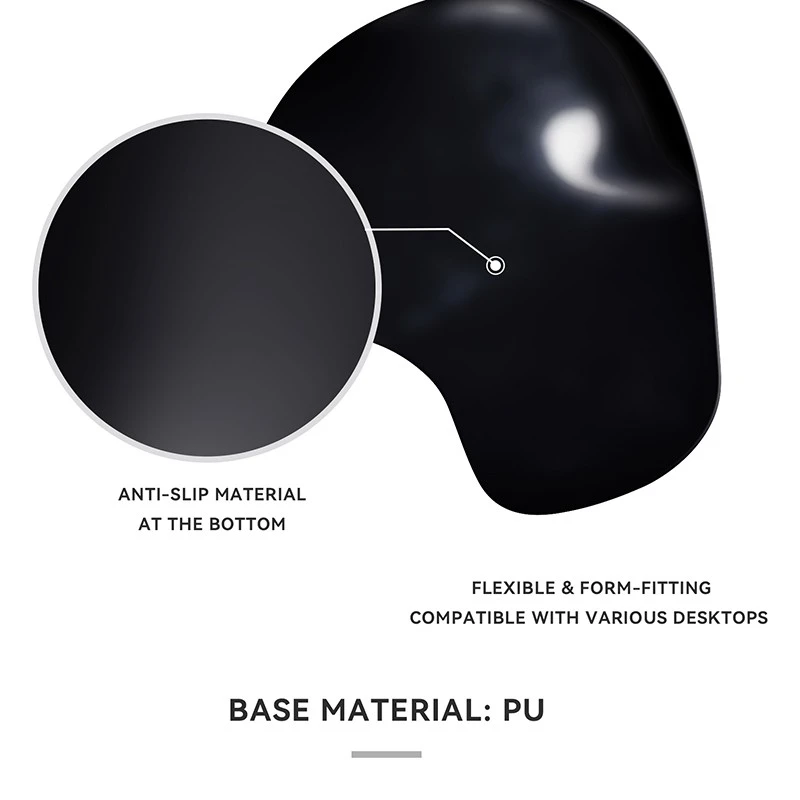 Custom Desk Mouse Pad With Comfort Wrist Rest factory