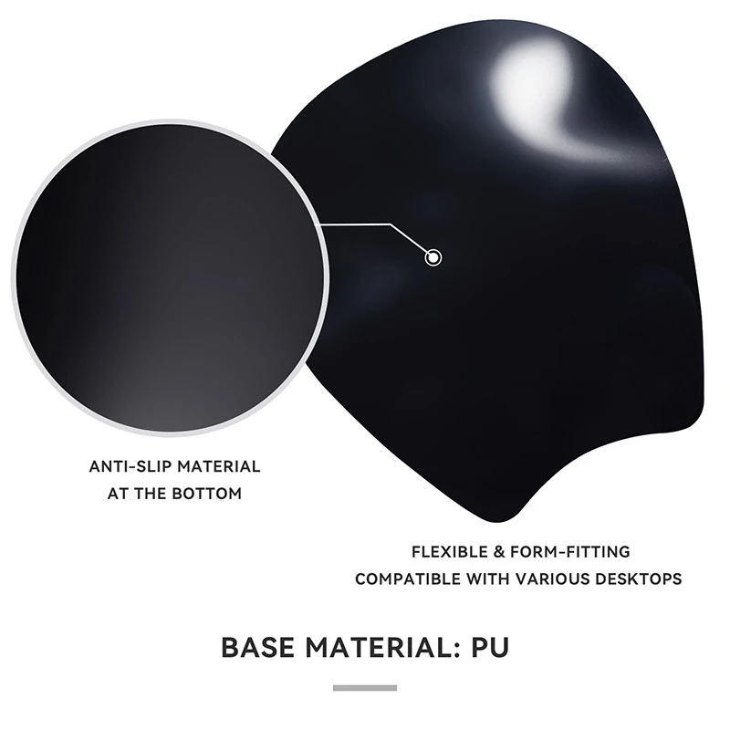 Custom Mouse Pad With Gel Wrist Rest factory